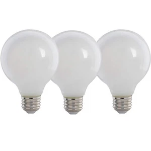 Feit Electric 100 Equiv G25 Globe E26 LED Vintage Edison Bulb Soft White 3-Pack - Picture 1 of 11