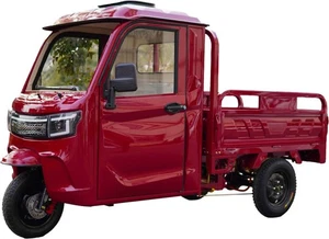 RocknBikes KH1 Rot 45km/h Elektro-Dreirad Kabine Kippmulde Straßenzulassung - Bild 1 von 11