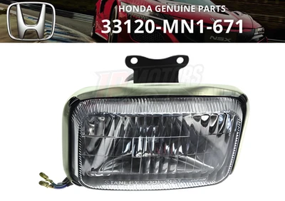 UNIDAD FARO HONDA 88-91 93 XR200R 88-94 250R 88-93 600R Nuevo 33120-MN1-671 JDM Foto 1 de 4