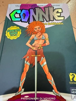 CONNIE LA BARBARA fumetto game, V. Sergi,  G. L. Maconi, Tentacle, + omaggio* - Immagine 1 di 4