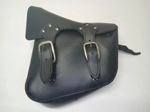 Harley-Davidson 2000-2017 Softail Single Sided Swingarm Bag Black 90200417 - Foto 1 di 11