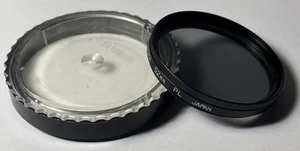Hoya - 52mm PL Linear Polarizer Filter - Case / vgc - Picture 1 of 3