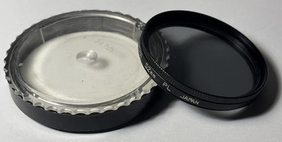Hoya - 52mm PL Linear Polarizer Filter - Case / vgc - Image 1 of 3