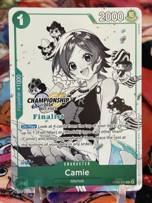 CAMIE - One Piece OP06-025 - FINALIST Monochrome Championship Series 2024 - Image 1 of 2