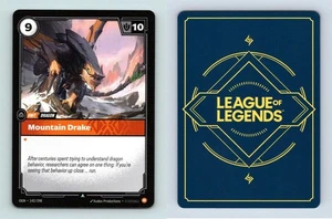 Mountain Drake #142/298 Riftbound League Of Legends Origins 2025 Uncommon TCG - Picture 1 of 1