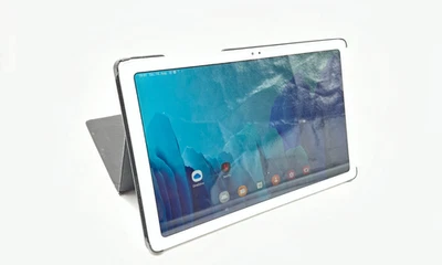 Samsung Galaxy Tab A7 - SM-T500 - 32GB - Silber - gebraucht voll funktionsfähig - Bild 1 von 4