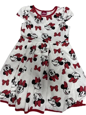 Disney Girls Dress Minnie Mouse Tule Dress Girls Size 5 Adorable - Image 1 of 4