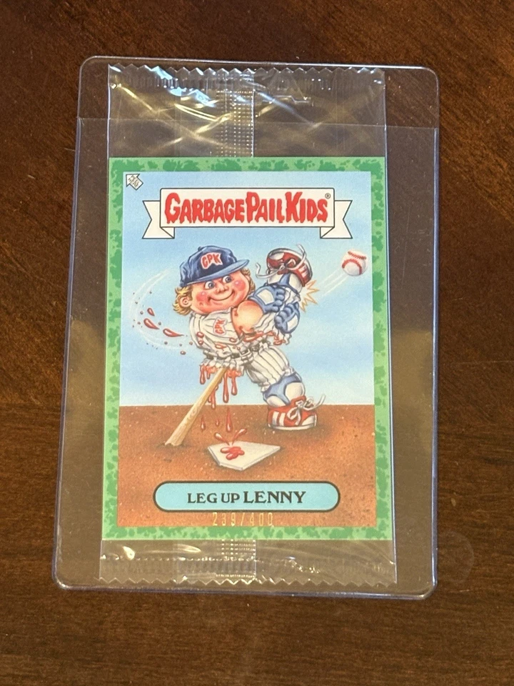 Topps Garbage Pail Kids Leg Up Lenny PSA Magazine Promo /400 Limited Edition - Image 1 of 2