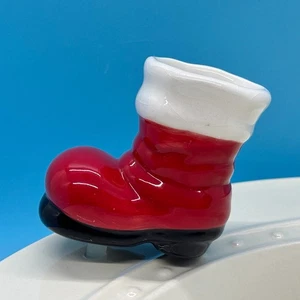 Retired Nora Fleming Wrinkled Santa Boot Charm - Picture 1 of 10