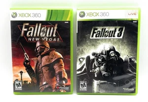 XBOX 360 Fallout 3 (2008) y XBOX 360 New Vegas (2010) con manuales/inserto - Imagen 1 de 4