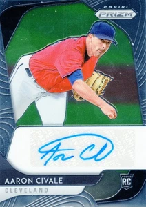 2020 Panini Prizm Rookie Autographs "Aaron Civale" #RA-AC (AU, RC)! Nm-Mint! - Picture 1 of 1