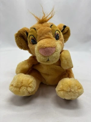 Muñeco de mano de peluche vintage Simba del Rey León juguete de peluche aplausos Foto 1 de 4