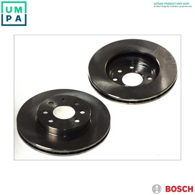 2x BRAKE DISC 0 986 479 D65 FOR NISSAN VQ25DE 2.5L VQ35DE 3.5L 6cyl TEANA 2.5L - Image 1 of 4