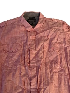 American Rag langärmliges rotes Herrenhemd mit Knopfleiste - XL - Bild 1 von 6