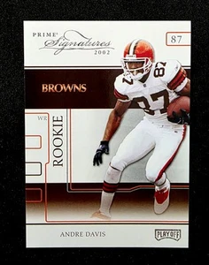 2002 Playoff Prime Signatures #104 Andre Davis RC #/250 - Picture 1 of 2