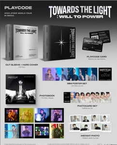 ATEEZ 2024 WORLD TOUR [TOWARDS THE LIGHT : WILL TO POWER] IN SEOUL PLAYCODE - Picture 1 of 22