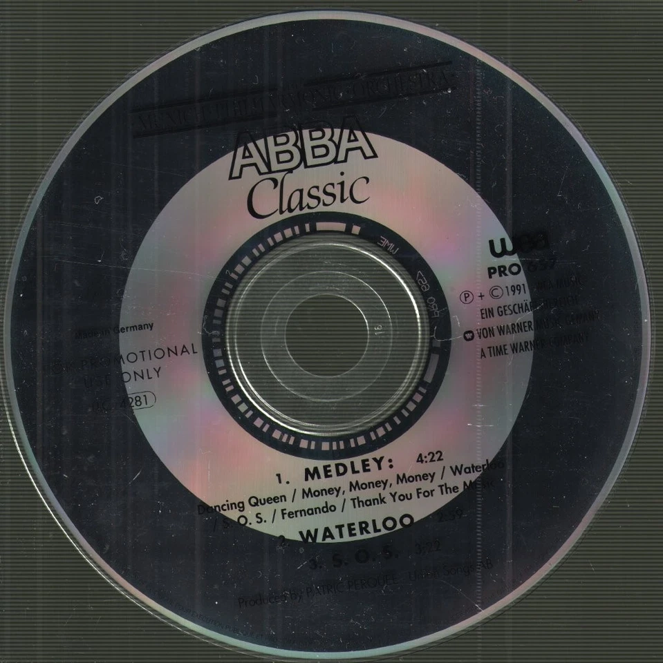 PRO657 Münchener Philharmoniker Spielen Abba Klassiker CD Deutschland WEA 1991 - Bild 1 von 1