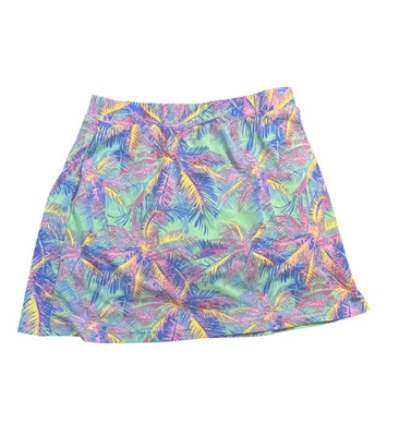 Funda de natación Banana Boat Skort para mujer mediana tropical con estampado de palmeras UPF 50 BB267 Foto 1 de 4