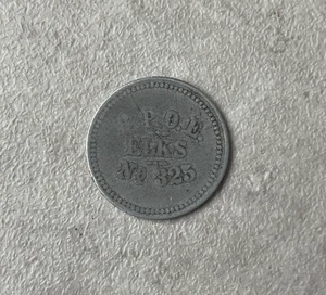 Ficha de comercio de cigarros de 5 centavos BPOE Elks No 325 - Ann Arbor Michigan MI KH L2 - Imagen 1 de 2