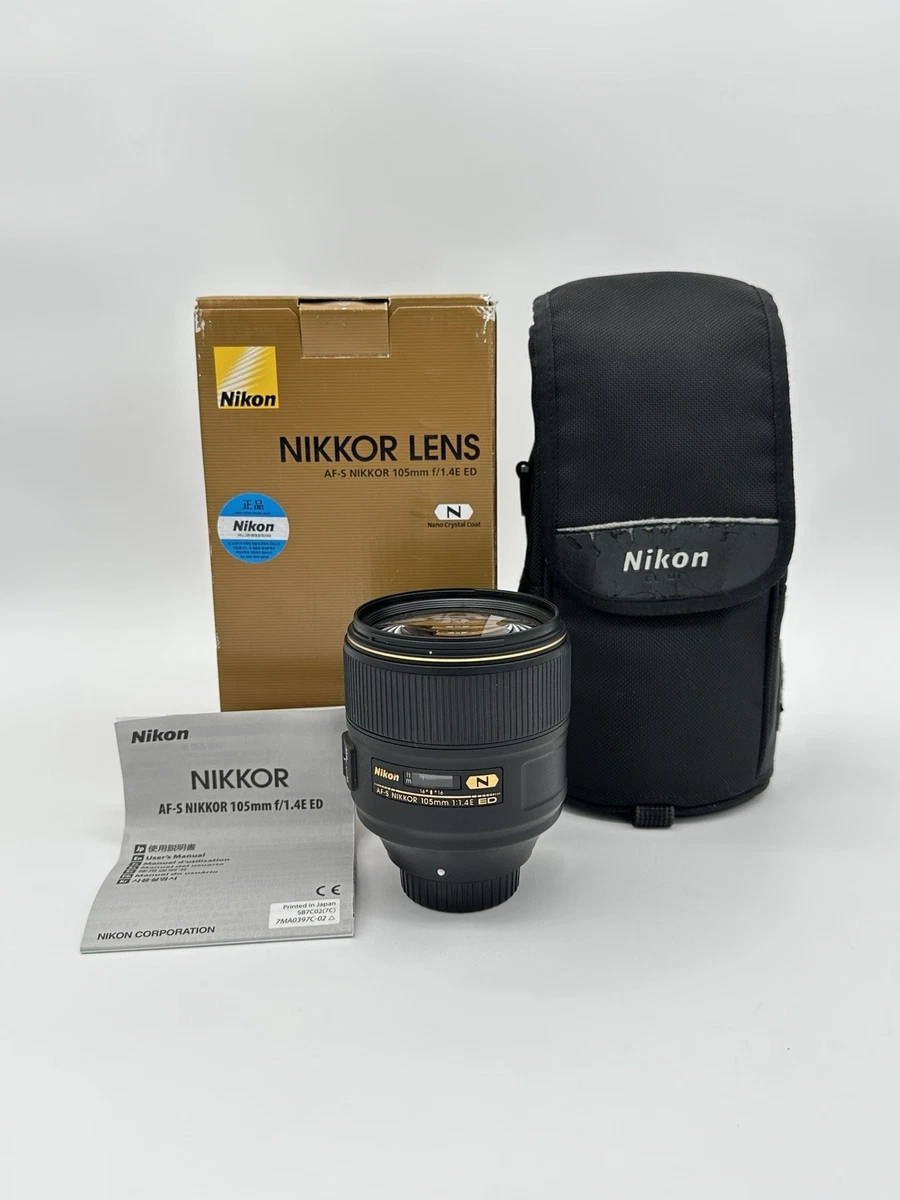 Preços baixos em Nikon NIKKOR AF-S 105mm f/1.4 lentes de câmera | eBay