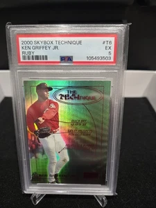 2000 Skybox Technique RUBY Ken Griffey Jr - PSA 5 - /50 - Picture 1 of 2