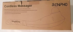 Renpho Cordless Massager New In Open Box Model EM-2016C Rechargable - Picture 1 of 7