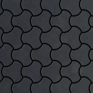 Mosaico azulejo metal macizo acero en bruto laminado gris 1,6 mm fuerte Ubiquity-RS - Imagen 1 de 6