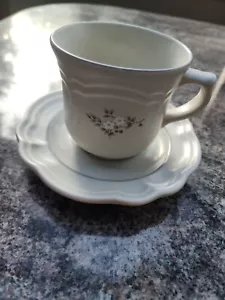 Vintage Pfaltzgraff Heirloom Pattern Cup and Saucer - Picture 1 of 8