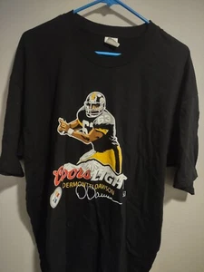 New Deadstock Pittsburgh Steelers Tshirt Adult XL Dermonti Dawson Coors Light - Picture 1 of 4