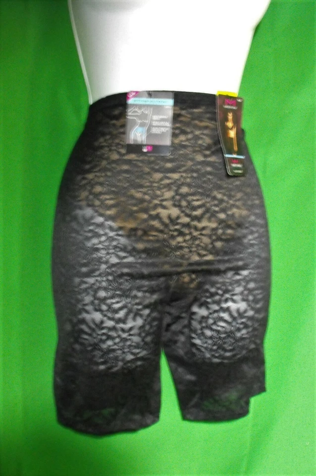 NUEVO PANTY MAIDENFORM DM2004 ENCAJE CONTROL FIRME NEGRO MUSLO ADELGAZANTE M Foto 1 de 1