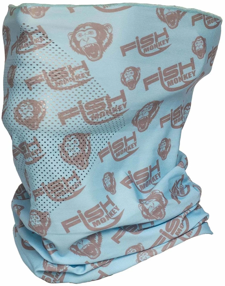 Protector facial Fish Monkey Performance UPF 50 pesca protección solar cuello polaina Foto 1 de 1