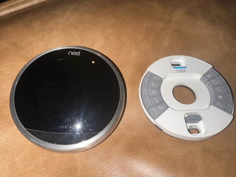 Nest 2nd Generation Learning Silver Programmable Thermostat - Image 1 of 1