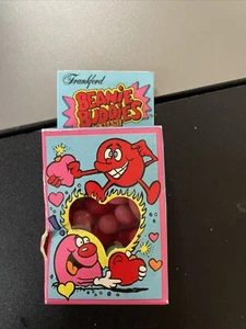 Caramelo de San Valentín Frankford Beanie Buddies 1983 de colección único día de San Valentín - Imagen 1 de 6