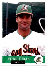 1994 Mobile Baysharks Collect-A-Sport #10 Eddie Jurak San Pedro California Card