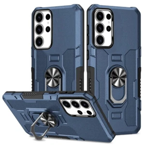 For Samsung S24 FE Ultra S23 A55 A15 A16 A54 Armour Shockproof Stand Case Cover - Picture 1 of 21