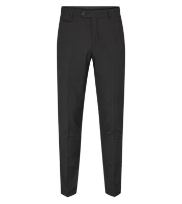 Pantalón De Traje Skopes Milan Para Hombres En Negro, Cintura De 28 A 40 - Imagen 1 de 4