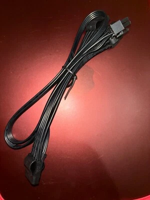 CORSAIR YESTONE P01001 CONNECTORS CABLE 4pin PCI-E / PERIPHERAL TO 6-Pin PCI-E - Image 1 of 4