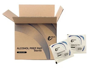 Endure Industries steriles Alkoholvorbereitungspad, Medium, 20 Schachteln mit 200 - Bild 1 von 7