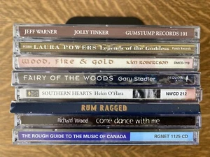 8 CD lot Helen O'Hara Gary Stadler Richard Wood Laura Powers Jeff Warner Ragged - Picture 1 of 6