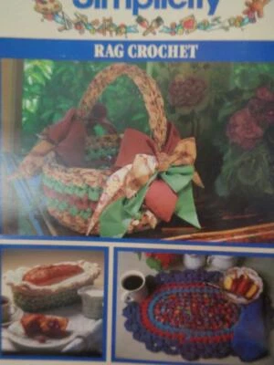 Simplicity Rag Crochet Pattern Book - Image 1 of 2