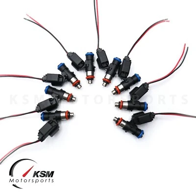 8 x 1000cc Fuel Injectors fit Bosch EV14 Camaro Corvette Pontiac G8 LS3 LS7 E85 - Image 1 of 4