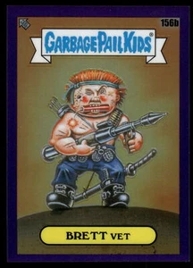 Cubo de basura cromado Topps 2021 para niños serie 4 tablero veterinario púrpura/250 #156b - Imagen 1 de 2