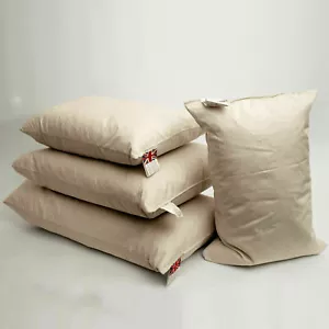 10x Entenfedern Kissen Pad Füller Einlage Innen Streu 12" x 18 Zoll (30 x 45 cm) - Bild 1 von 2