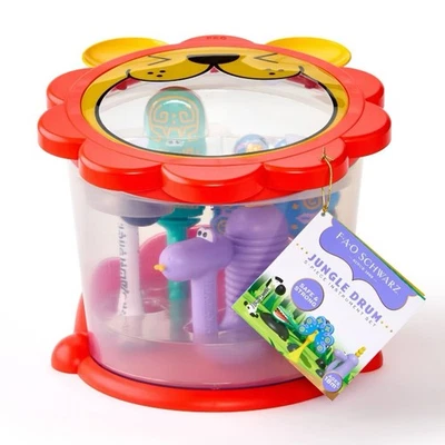 FAO Schwarz Jungle Drum Instrument Set- 5pc - Image 1 of 4