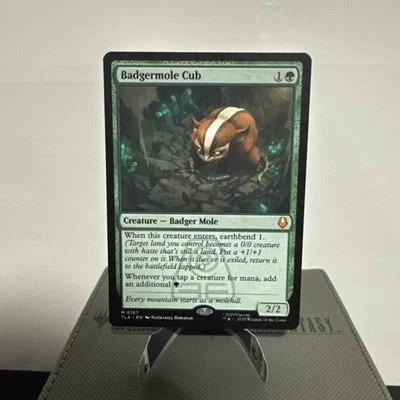 Badgermole Cub 0167 - Mythic Rare - MTG Magic Avatar The Last Airbender - Image 1 of 2