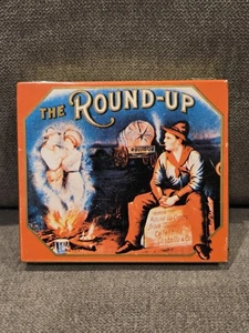 "Lata de tabaco para cigarros vintage The Round-Up de 3,5 x 3""" - Imagen 1 de 11
