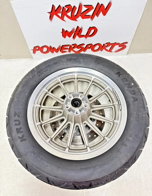 Harley Davidson Sportster 1997 llanta trasera neumático freno rotor 13 radios 16x3,00 Foto 1 de 4