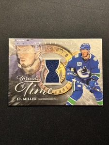 2025-26 Upper Deck Artifacts - #TT-MI JT Miller - Threads Of Time Game Used 🏒🏒 - Picture 1 of 4