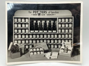 Antigua foto original de colección de 8x10" The Potters of Baraboo Cookery Wisconsin WI - Imagen 1 de 6