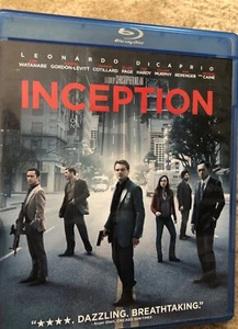 Inception Blu-ray Disc - Christopher Nolan Dicaprio No Slip - Picture 1 of 4